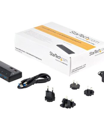 Startech Com   Port Usb     Hub     Usb-       Usb-  Fast Charge Ports Multi Port Powered Usb Charging Station  St93007u2c  Usb Sharing Switch Til Periferiudstyr   Porte
