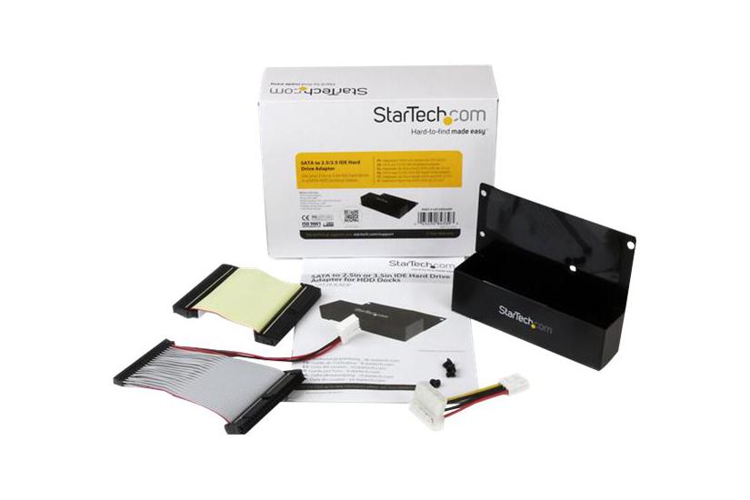 Startech Com Sata To 5in Or 5in Ide Hard Drive Adapter For Hdd Docks Sata To Ide Converter Hdd Docking Station Sat2ideadp Lagringskontrol Ata-133 Sata