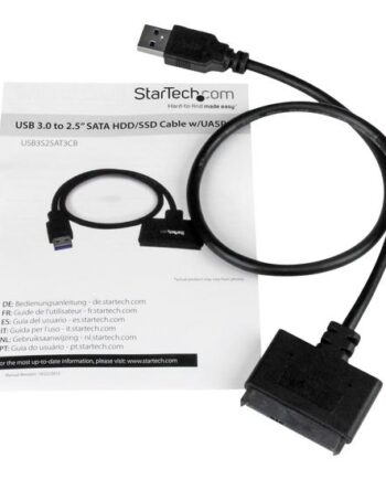 Startech Com Sata To Usb Cable Usb     To      Sata Iii Hard Drive Adapter External Converter For Ssd Hdd Data Transfer  Usb3s2sat3cb  Lagringskontrol Sata 6gb   Usb