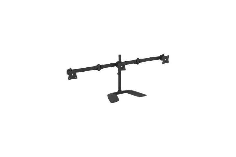Startech Com Triple Monitor Stand For Vesa Mount Monitors Up To 27 Steel Armbartrio2 Stativ Justerbar Arm For Skærme Sort