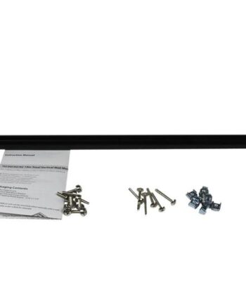 Startech Com 2u Vertical Wall Mount Patch Panel Bracket Steel Rack Mount Bracket   Hardware For 19  Network  Server And Data Equipment  Rk219wallv  Monteringsbøjle 2u