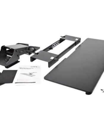Startech Com Under Desk-mount Keyboard Tray 26   Wide Adjustable Ergonomic Slide-out Keyboard Shelf With Tilt And Swivel  Kbtrayadj  Tastaturskuffe