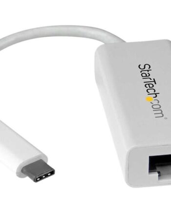 Startech Com Usb   To Gigabit Ethernet Adapter White Usb     To Rj45 Lan Network Adapter Usb Type   To Ethernet  Us1gc30w  Netværksadapter Usb-  Gigabit Ethernet