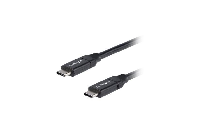 Startech Com Usb To Usb Cable Ft 5m 5a Pd White Usb Usb-if Certified Usb Type Cable Usb Charging Cable Usb2c5c50cm Usb Type- Kabel 24 Pin Usb- Til 24 Pin Usb- 50 Cm