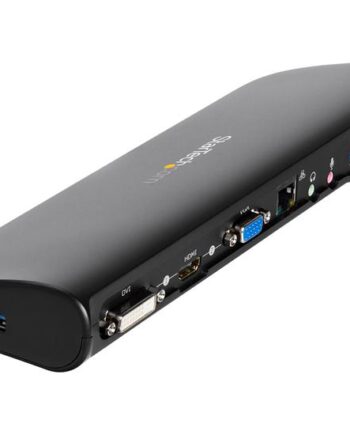 Startech Com Usb     Docking Station With Hdmi And Dvi Vga Dual Monitor Universal Laptop Dock Mac And Windows Compatible  Usb3sdockhdv  Dockingstation Usb Vga  Hdmi 10mb Lan