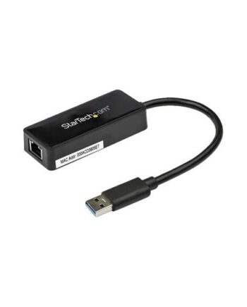 Startech Com Usb     Ethernet Adapter Usb     Network Adapter Nic With Usb Port Usb To Rj45 Usb Passthrough  Usb31000sptb  Netværksadapter Usb     Gigabit Ethernet