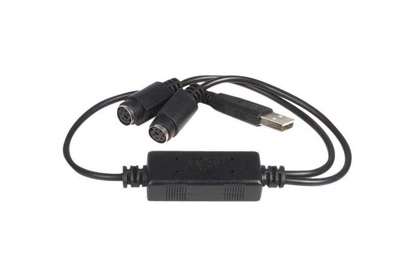 Startech Com Usb To Ps Adapter For Keyboard And Mouse Keyboard Mouse Adapter Usb Usbps2pc Tastatur- Musadapter Usb
