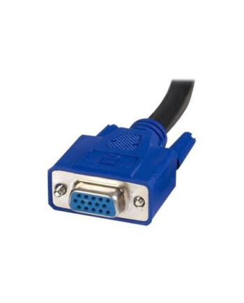 Startech Com  -in-  Usb Kvm Cable Keyboard   Video   Mouse   Usb Cable Hd-15  Vga  Usb Type       To Usb  Hd-15  Vga    Ft Svusb2n1   Tastatur   Video   Mus   Usb Kabel