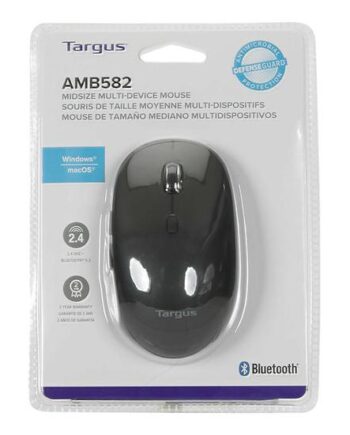 Targus Multi Device Midsize Comfort Mus Antimikrobiel     Ghz  Bluetooth