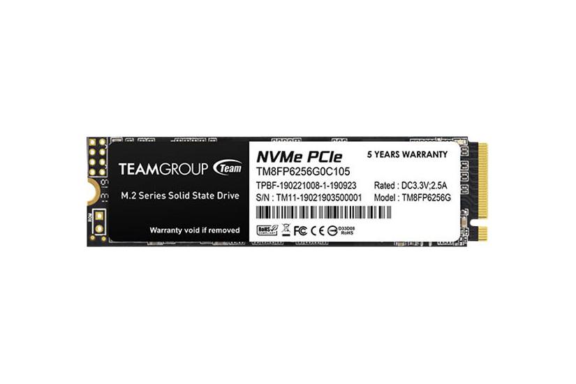 Team Group Mp33 256 Gb Ssd Pci Express X4 Nvme Card