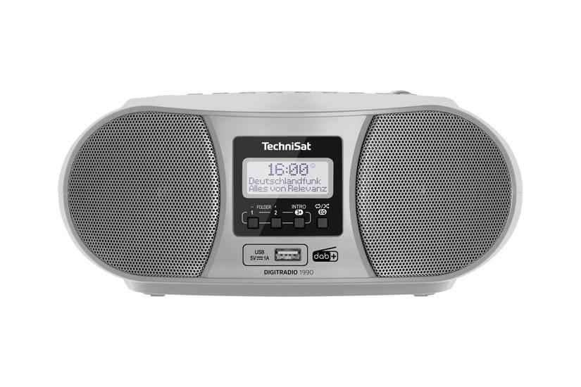 Technisat Digitradio 1990 Boombox Cd Usb-vært Bluetooth