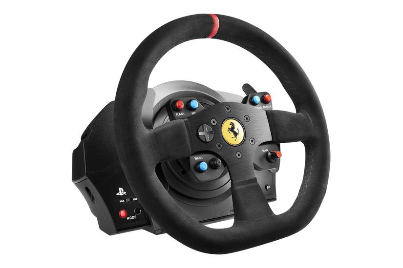 Thrustmaster Ferrari T300 Integral Racing Alcantara Rat Og Pedalsæt Kabling