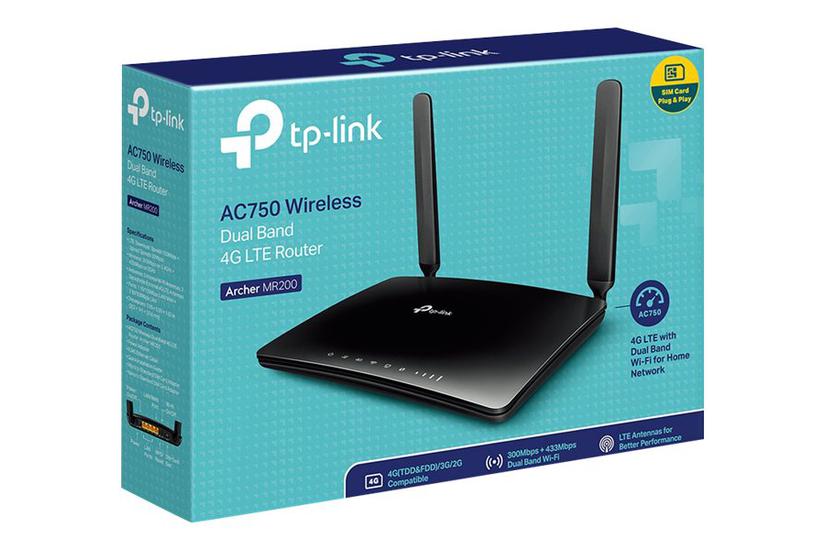 Tp-link Archer Mr200 Trådløs Router Wwan Wi-fi Desktop