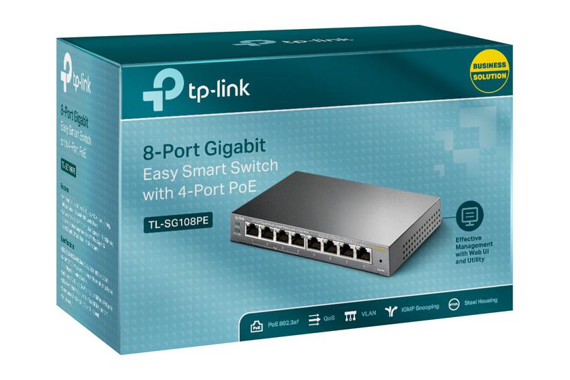 Tp-link Easy Smart Tl-sg108pe Switch Porte Smart