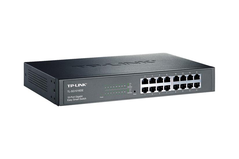 Tp-link Jetstream Tl-sg1016de Switch 16 Porte Administreret Monterbar På Stativ