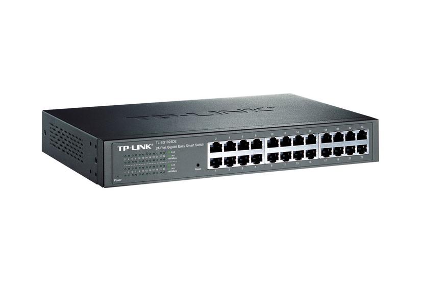 Tp-link Jetstream Tl-sg1024de Switch 24 Porte Monterbar På Stativ