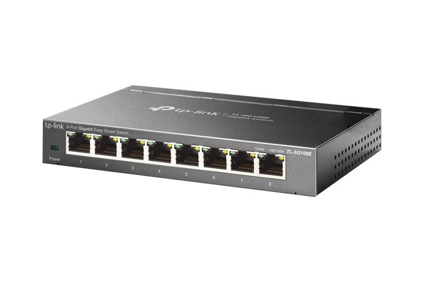 Tp-link Jetstream Tl-sg108e Easy Smart Switch Switch Porte Administreret