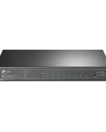 Tp-link Jetstream Tl-sg2008p Netværksswitch Administreret L2 L2  Gigabit Ethernet  10 100 1000  Strøm Over Ethernet  Poe  Sort