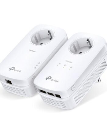 Tp-link Tl-pa8033p Kit Power Line Netværksadapter 1300 Mbit   Ethernet Lan Hvid   Stk