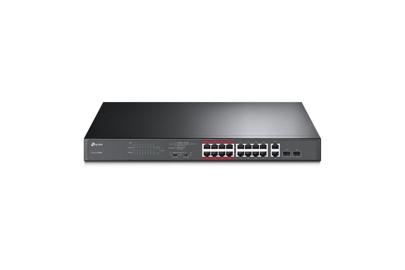 Tp-link Tl-sl1218mp Switch 16 Porte Ikke Administreret Monterbar På Stativ