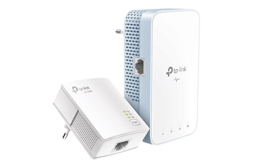 Tp-link Tl-wpa7517 Kit V2 Wi-fi Kit Powerline-adaptersæt Wi-fi Kan Sluttes Til Vægstik