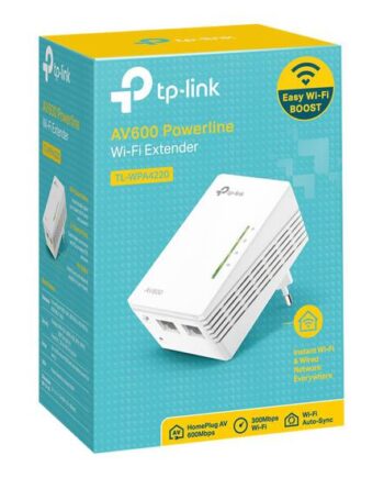 Tp-link Tl-wpa4220 Powerline-adapter Wi-fi Kan Sluttes Til Vægstik