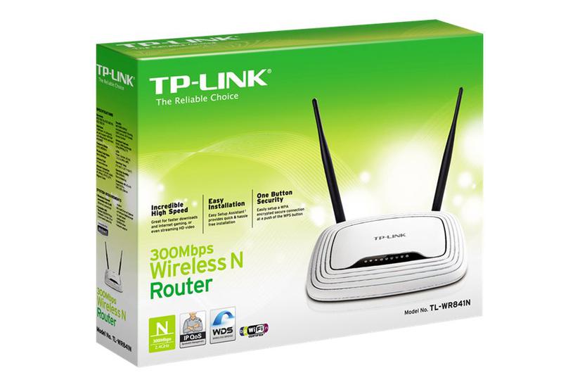Tp-link Tl-wr841n 300mbps Wireless Router Trådløs Router Wi-fi Desktop