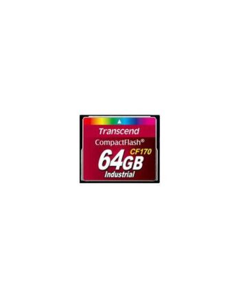 Transcend Cf170 Industrial Flashhukommelseskort 64 Gb Compactflash