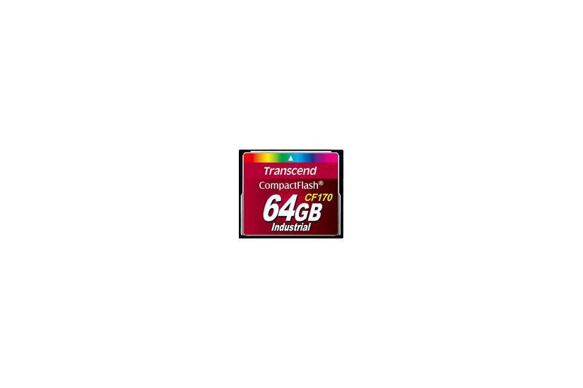 Transcend Cf170 Industrial Flashhukommelseskort 64 Gb Compactflash