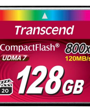 Transcend Flashhukommelseskort 128 Gb Compactflash