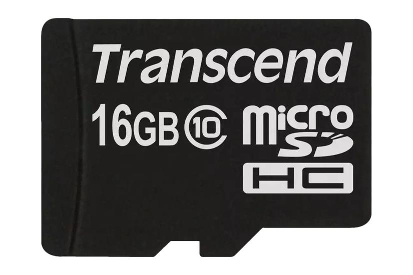 Transcend Flashhukommelseskort 16 Gb Microsdhc