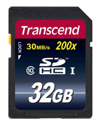Transcend Flashhukommelseskort 32 Gb Sdhc