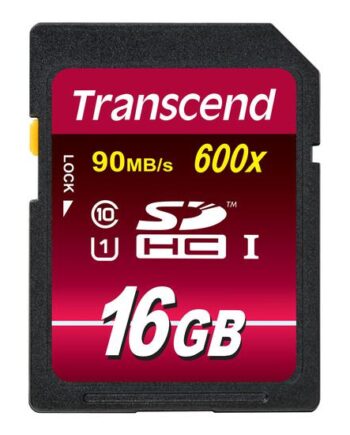 Transcend Flashhukommelseskort 16 Gb Sdhc Uhs-