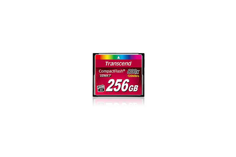 Transcend Premium Flashhukommelseskort 256 Gb Compactflash