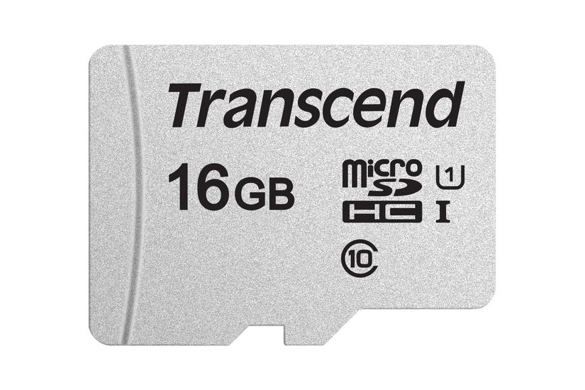 Transcend 300s Flashhukommelseskort 16 Gb Microsdhc