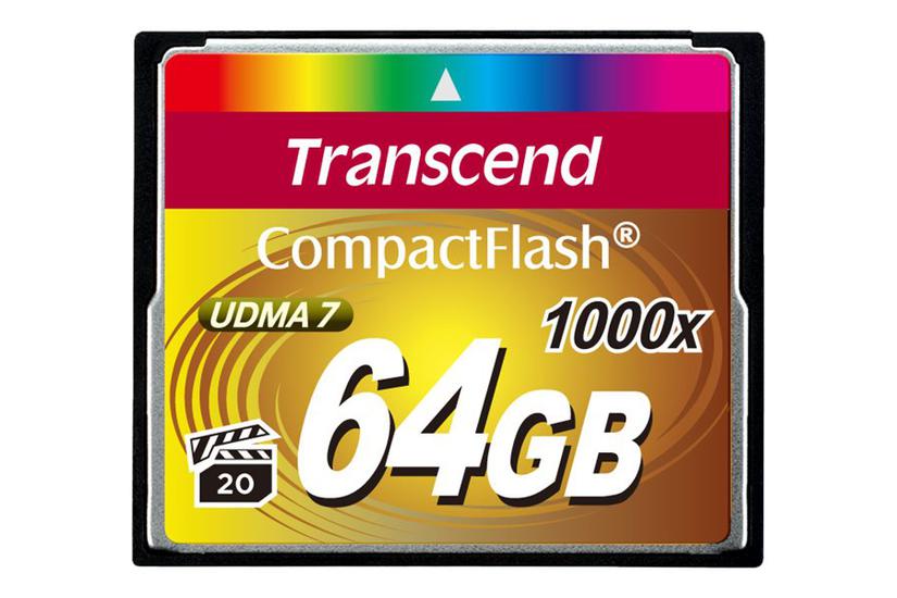 Transcend Ultimate Flashhukommelseskort 64 Gb Compactflash