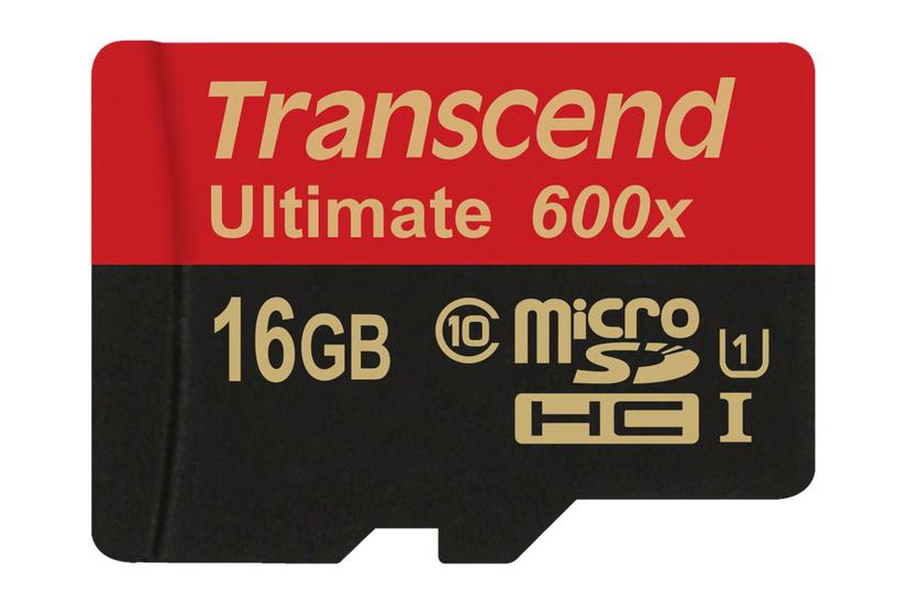 Transcend Ultimate Flashhukommelseskort 16 Gb Microsdhc Uhs-