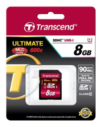 Transcend Ultimate Flashhukommelseskort   Gb Sdhc Uhs-