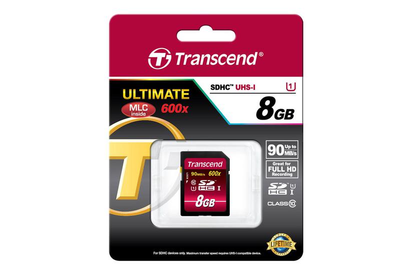 Transcend Ultimate Flashhukommelseskort Gb Sdhc Uhs-
