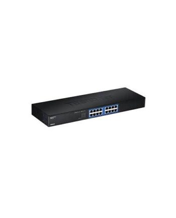 Trendnet Teg S16g Switch 16 Porte Monterbar På Stativ Taa-kompatibel