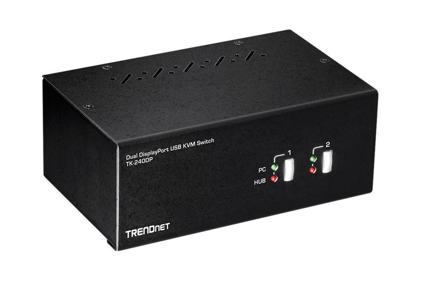 Trendnet Tk-240dp Kvm Audio Usb Switch Porte Taa-kompatibel
