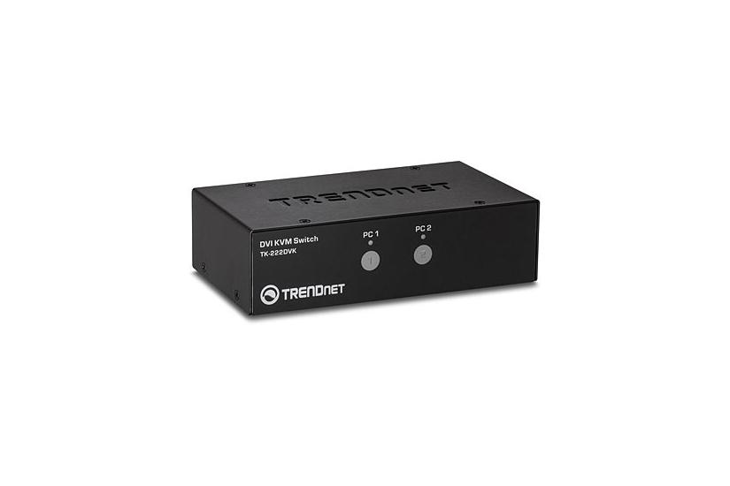 Trendnet Tk 222dvk Kvm Audio Usb Switch Porte