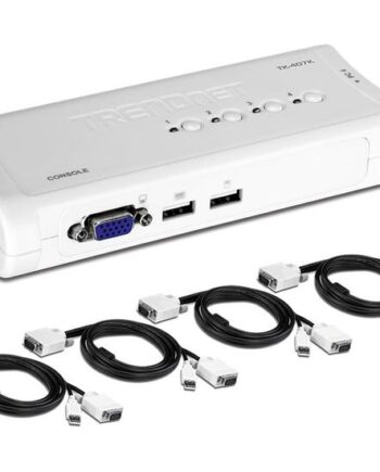 Trendnet Tk 407k Kvm Switch   Porte