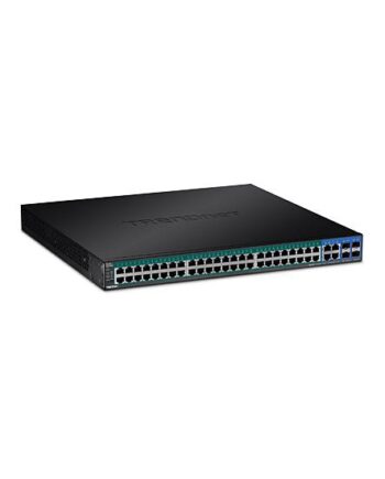 Trendnet Tpe 5240ws Switch 52 Porte Smart Monterbar På Stativ Taa-kompatibel