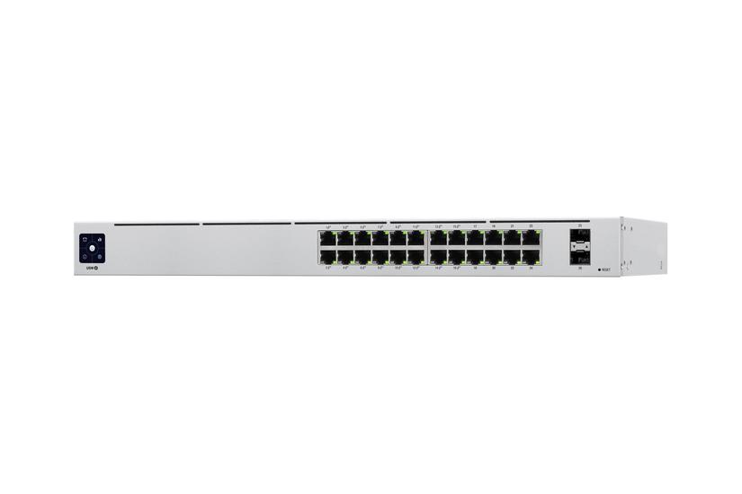 Ubiquiti Unifi Switch Usw-24-poe Switch 24 Porte Administreret Monterbar På Stativ