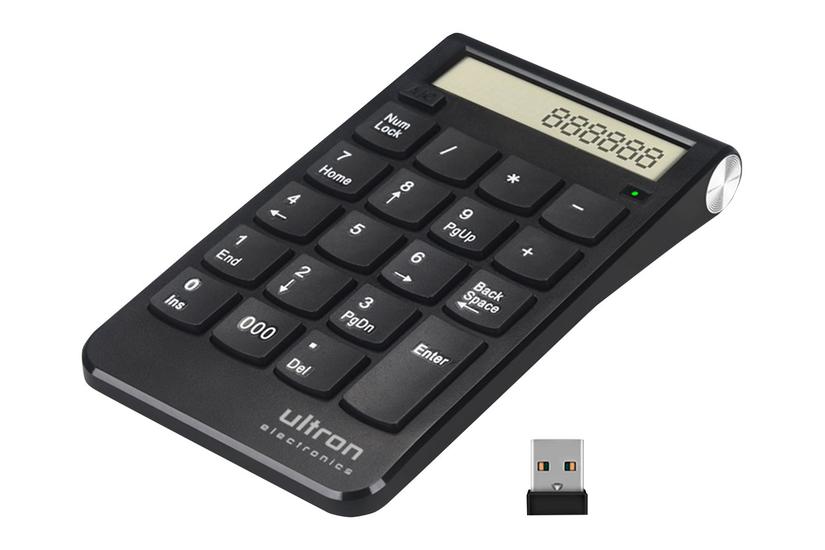 Ultron Un2 Tastatur Med Display Lommeregner Indgangsudstyr