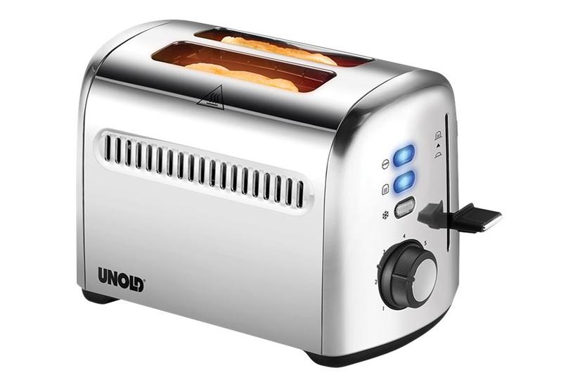 Unold 38326 Retro Brødrister Rustfrit Stål