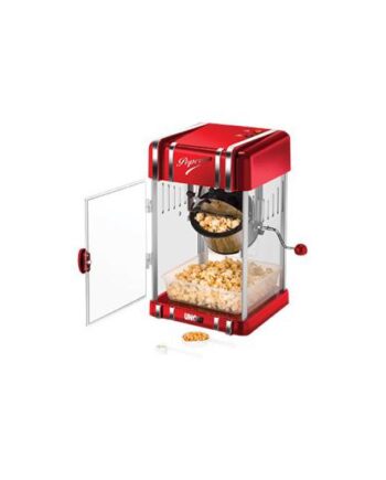Unold 48535 Retro Popcorn-maskine Rød Metallisk Transparent