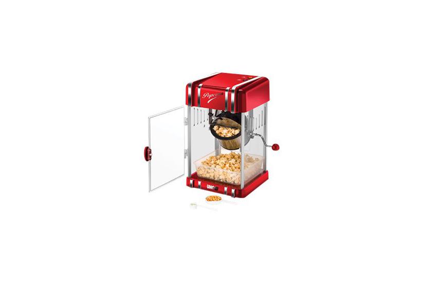 Unold 48535 Retro Popcorn-maskine Rød Metallisk Transparent