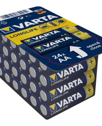 Varta Longlife Batteri 24   Aa   Lr6 Alkalisk-mangan